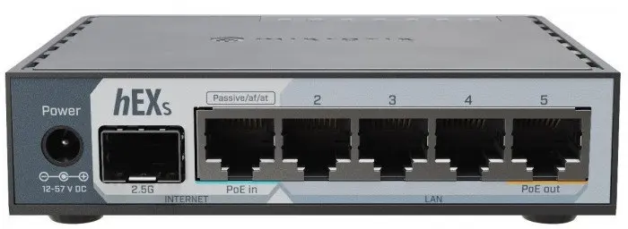 Vadu maršrutētājs MikroTik E60IUGS — 5×