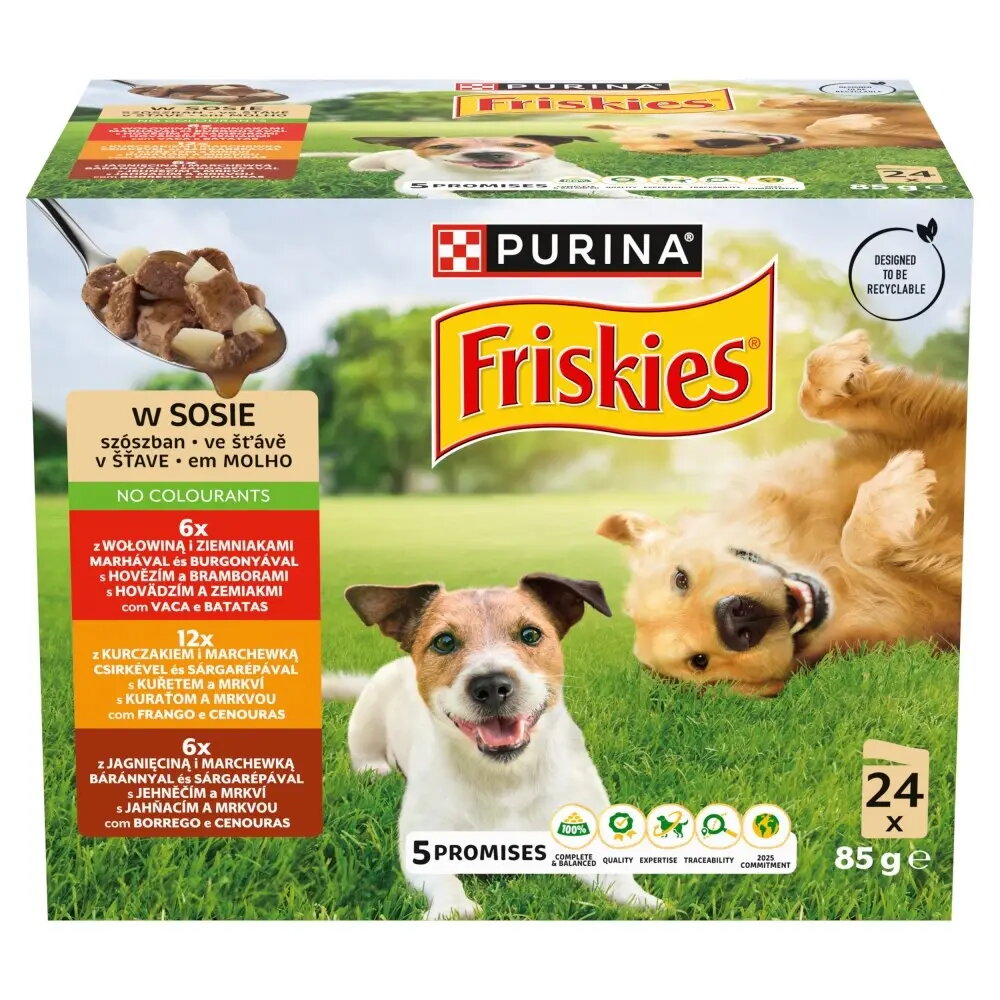 Mitrs suņu barības multipaks Purina Nestlé