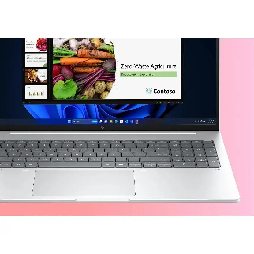 HP EliteBook G8 Ultra 7 255U 16" biznesa klētbords Photo 11