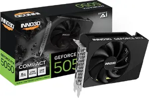 Graphics card Inno3D RTX 5050 Compact 8GB, compact form factor, 8GB memory