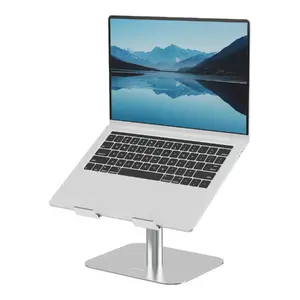 Laptop stand Fellowes Alumia desk-based riser for laptops up to 15" silver, max height 30 cm, max weight 5 kg
