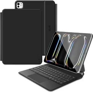 Keyboard case Tech-Protect SC Magnetic + KB for iPad Pro 13” (7th/8th gen, 2024–2025) black