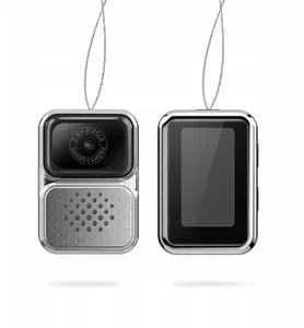 Key fob camera Xrec X3 2MP silver — 2MP spy keychain camera, compact recording device