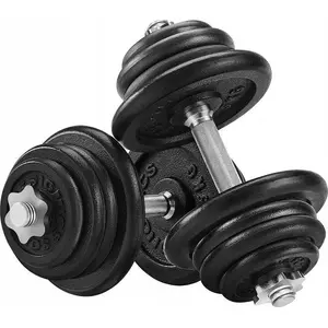 Cast Iron Dumbbells Songmics SYL50BS-1 — adjustable weight plates set