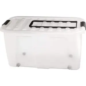Storage box Plast Team Home Box Roll 86 L with handle, model 2227