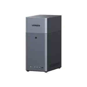 Network-attached storage UGREEN NASync DH2300 — Rockchip A76/A55 2.2GHz, 4GB RAM, 2xSATA, 1xGbE, 2xUSB3.2, USB-C, HDMI