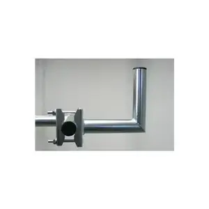 Antenna Balcony Mount WFmetal K20B42, galvanized zinc, 20 cm length