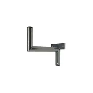 Wall antenna mount, WFmetal T‑shaped mini, galvanized zinc, length 25 cm