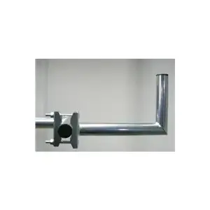 Antenna balcony mount WFmetal K30B42, galvanized zinc, 30 cm length