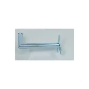 Antenna wall mount T‑shape mini WFmetal K25T32, galvanized zinc, 25 cm length