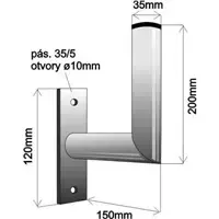 Крепление антенны WFmetal K15V20P35 Photo 2