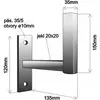Настенное крепление WFmetal KNS150 для NanoStation Photo 3