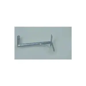 Wall antenna mount T-shape with brace WFmetal K50T42ZV, hot-dip galvanized steel, 50 cm length