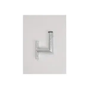 Wall antenna mount WFmetal K12I32Z, hot-dip galvanized steel, length 10 cm