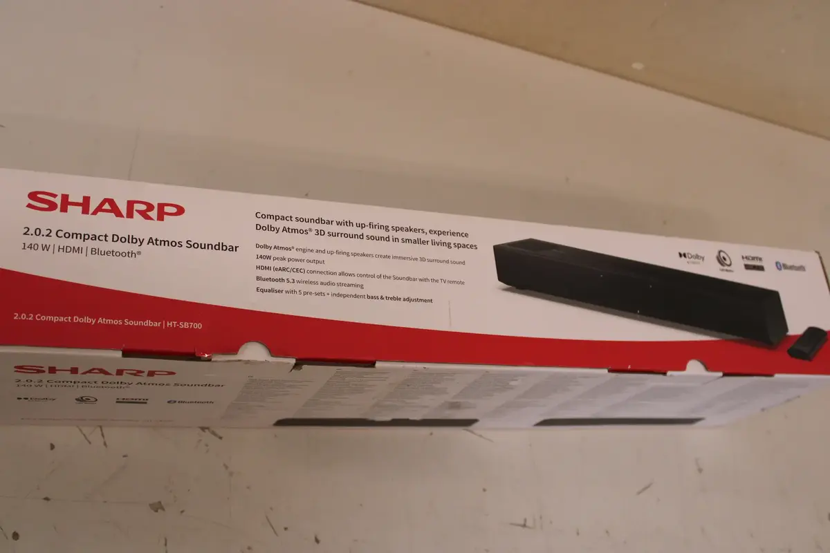 Sharp HT-SB700 2.0.2 Dolby Atmos саундбар Photo 2