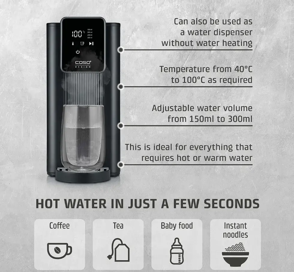 Caso HW 616 dozators — 2600 W, 2,5 l Photo 4