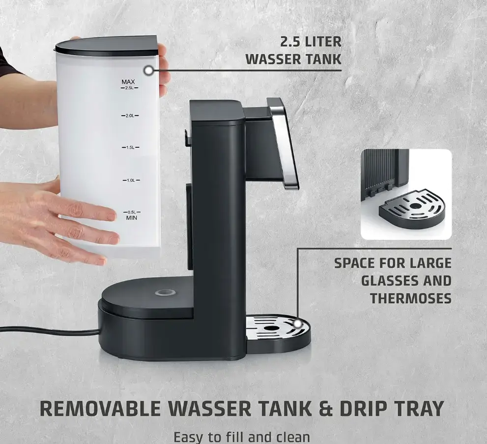 Caso HW 616 dozators — 2600 W, 2,5 l Photo 8