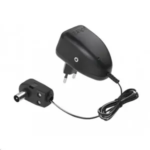 Power supply for antenna ESTAR 12V with F connector, black