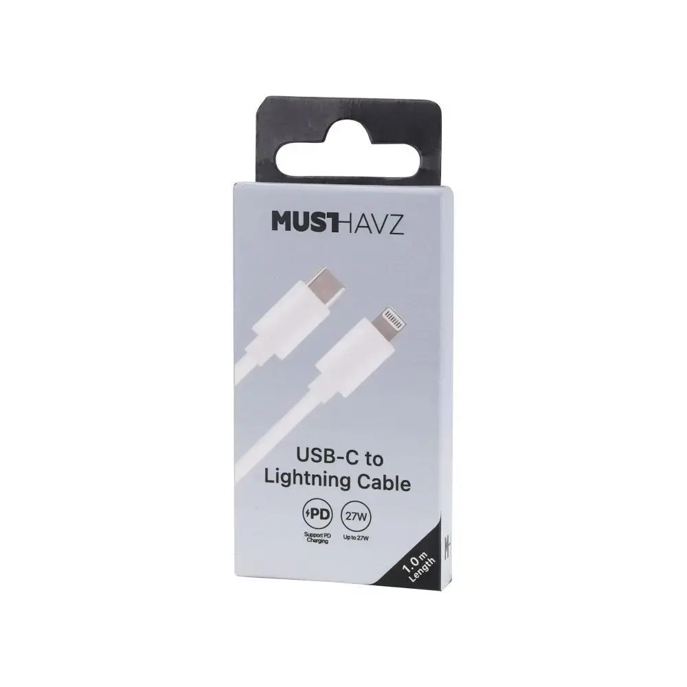 Кабель USB-C — Lightning Musthavz Easy to Go 1,0 м Photo 3