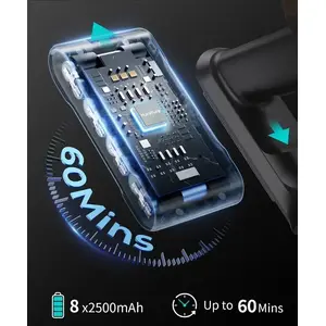 Ārējais akumulators Honiture X7 CJD244 — pārnēsājams power bank tālruņiem un planšetdatoriem