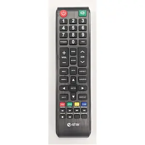 Пульт дистанционный ESTAR RCU43D2/32D5 — компактный заменяемый пульт для eSTAR SMART TV, управление каналами и громкостью