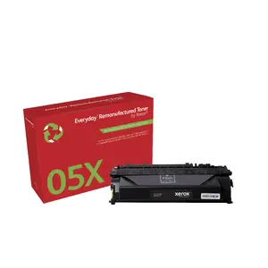 Тонер-картридж ESTAR Everyday™ Mono восстановленный, совместим с HP 05X (CE505X), высокая ёмкость, чёрный, 6500 стр., 1 шт.