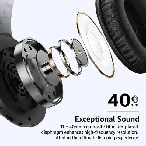 TOZO H100 накладные Bluetooth наушники Photo 2
