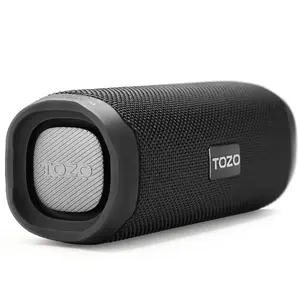 Портативная Bluetooth-колонка TOZO PA2 — черная, модель PA2, беспроводное воспроизведение, на батарее
