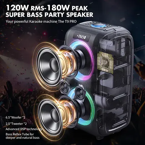 W-KING T9 PRO портативная Bluetooth-акустика Photo 3