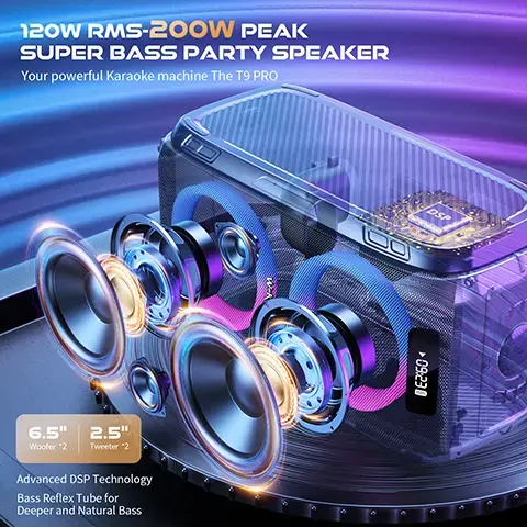 W-KING T9 PRO портативная Bluetooth-акустика Photo 6