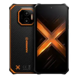 Izturīgs viedtālrunis MYPHONE HAMMER Energy X2 5G — 8 GB RAM, 256 GB atmiņa, oranžs