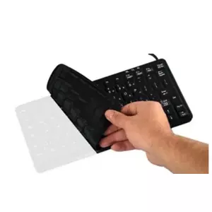 Active Key AK-C8100-B tastatūra USB QWERTZ Vācu Melns