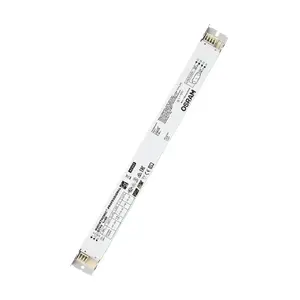 Elektroniskais balasts Osram QTP5 1X80, kalpošanas laiks 100000 h, AC 198–264 V, 50/60 Hz, 40 A, -20–50 °C, 360×30×21 mm