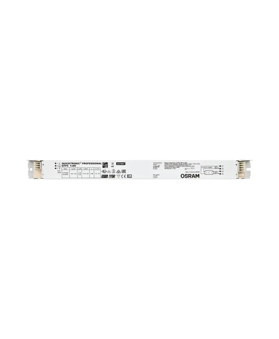 Elektroniskais balasts Osram QTP5 1X80 Photo 2