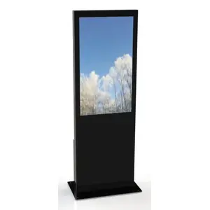 Signage display enclosure HI ND ST5500-6001-02, Portrait, Black, for up to 55" (139.7 cm)