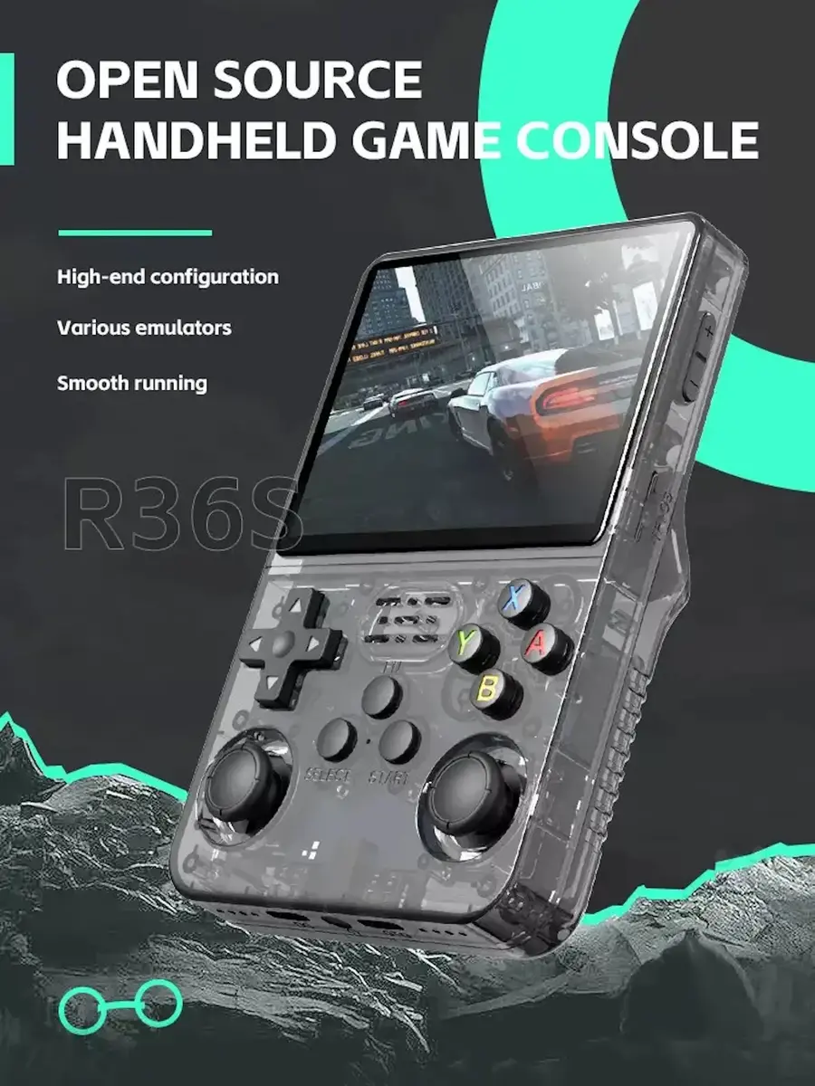 Игровая консоль Riff RF-R36S — 64 ГБ, 15 000 игр Photo 3