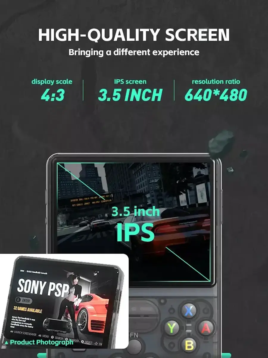 Игровая консоль Riff RF-R36S — 64 ГБ, 15 000 игр Photo 4