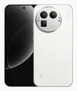 Смартфон realme GT 8 Pro 5G белого цвета с экраном 6.79 дюйма 3136 x 1440, процессором Snapdragon 8 Elite, 12 ГБ ОЗУ, 256 ГБ памяти и аккумулятором 7000 мАч