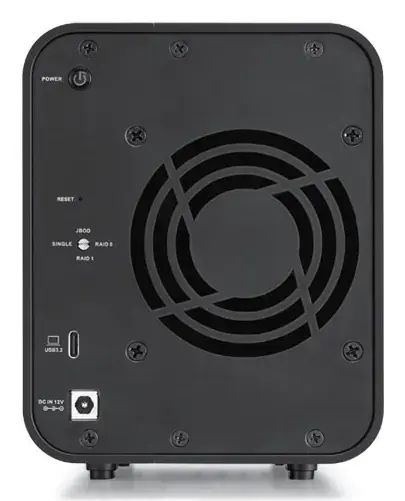 TerraMaster D5 HYBRID 5-слотовый настольный корпус Photo 5