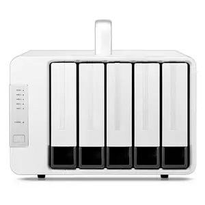 Disk array TerraMaster D5 Thunderbolt 3, desktop, 5-bay, supports 2.5"/3.5" HDD & SSD, SATA, Grey