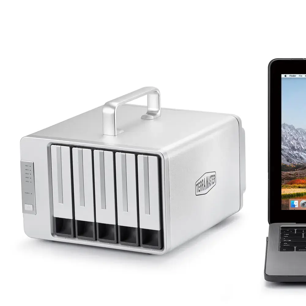 TerraMaster D5 Thunderbolt 3 5-bay disk array Photo 7