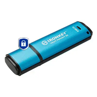 KINGSTON IronKey Vault Privacy 50 512 ГБ USB‑накопитель Photo 2