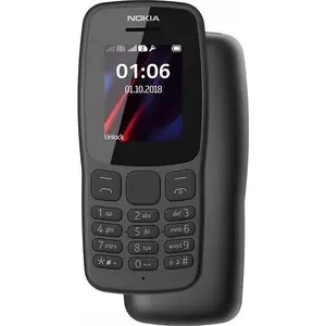 Mobilais tālrunis NOKIA 106 Dual SIM — vienkāršs tālrunis ar divām SIM, kompakts