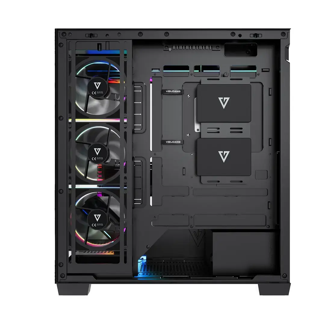 MODECOM VOLCANO STELLAR PLUS ARGB MIDI 8F Black Photo 2