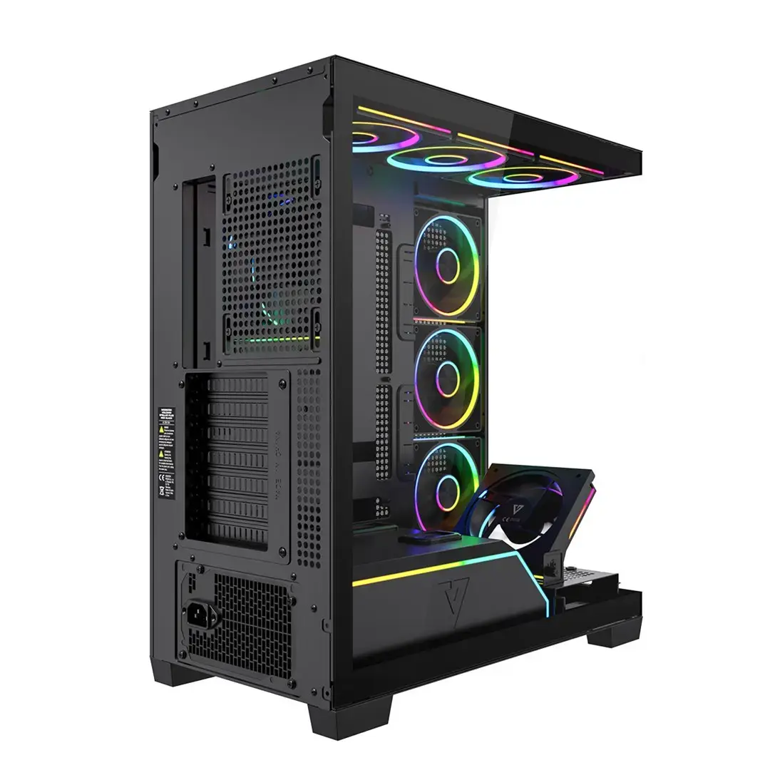 MODECOM VOLCANO STELLAR PLUS ARGB MIDI 8F Black Photo 6