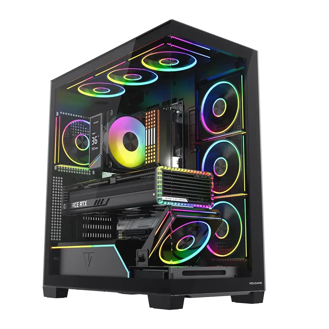 MODECOM VOLCANO STELLAR PLUS ARGB MIDI 8F Black Photo 10
