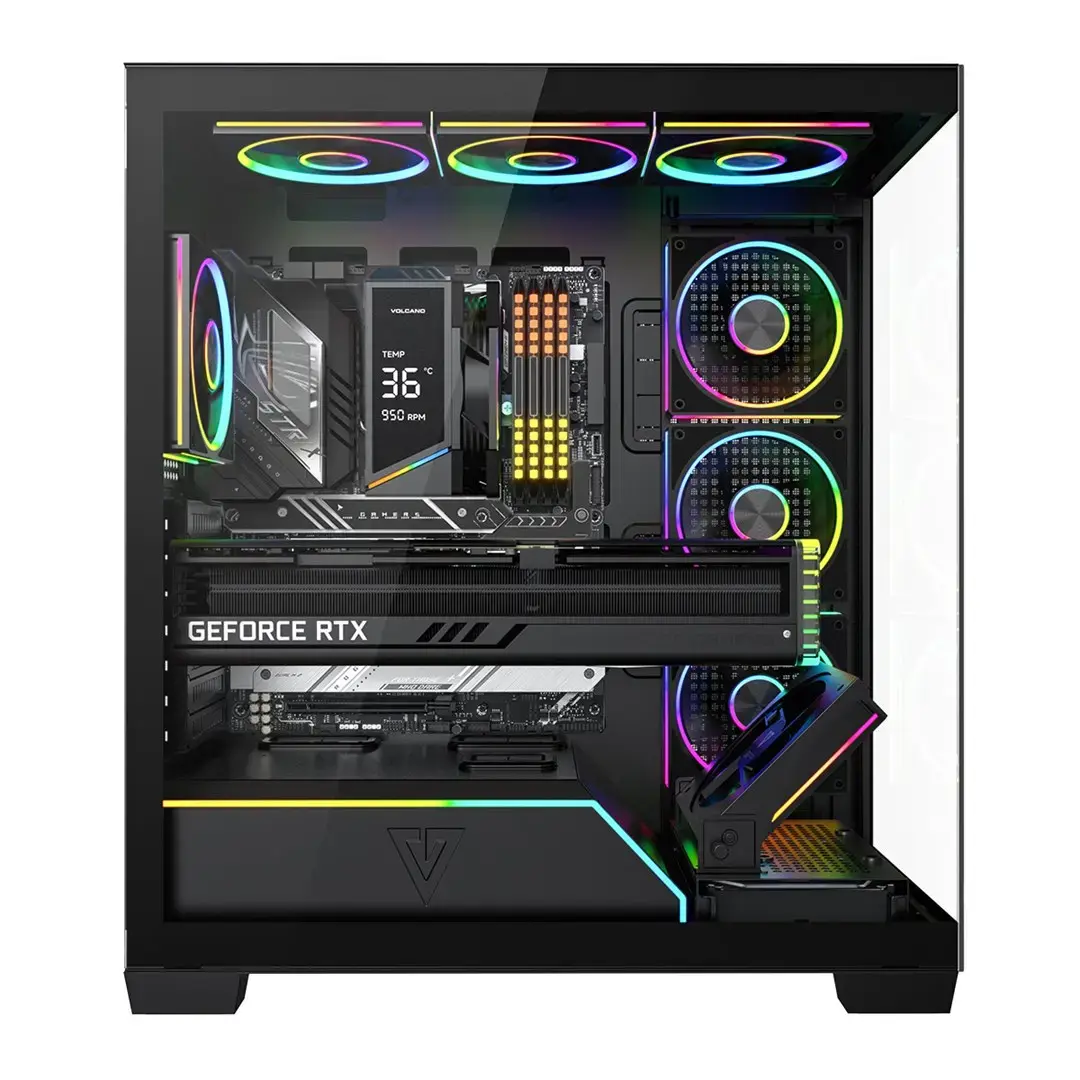 MODECOM VOLCANO STELLAR PLUS ARGB MIDI 8F Black Photo 14