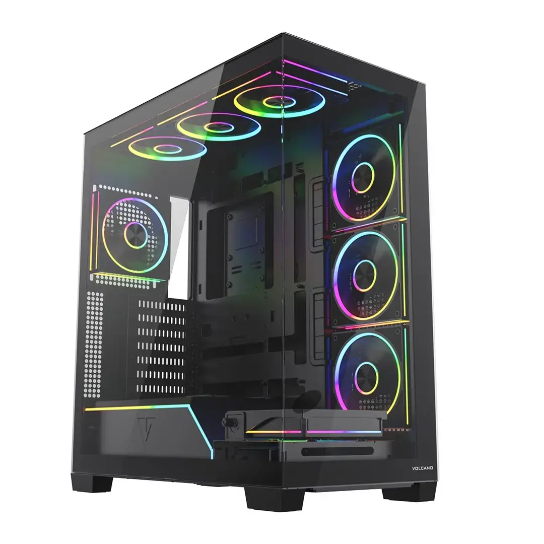 MODECOM VOLCANO STELLAR PLUS ARGB MIDI 8F Black Photo 18