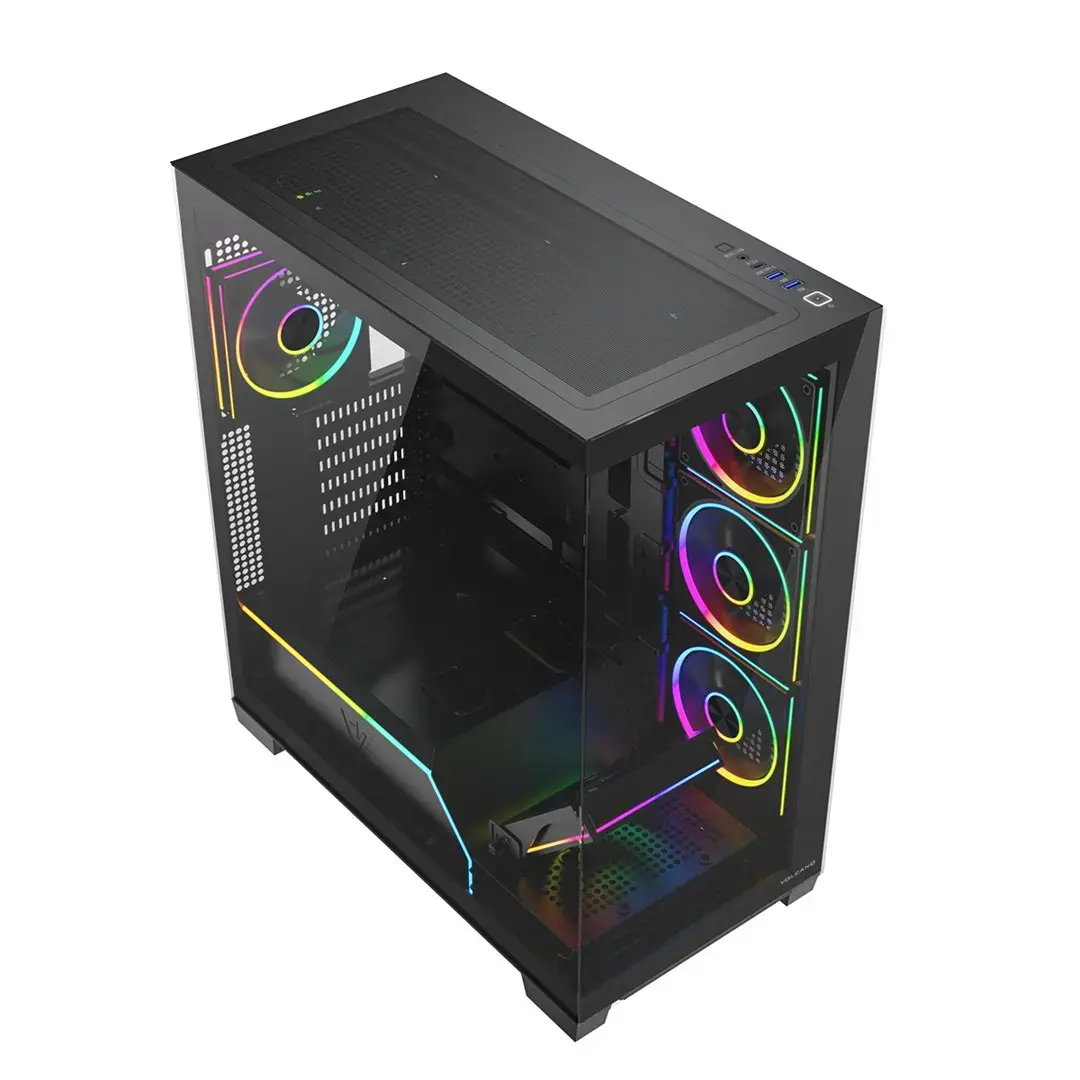 MODECOM VOLCANO STELLAR PLUS ARGB MIDI 8F Black Photo 19