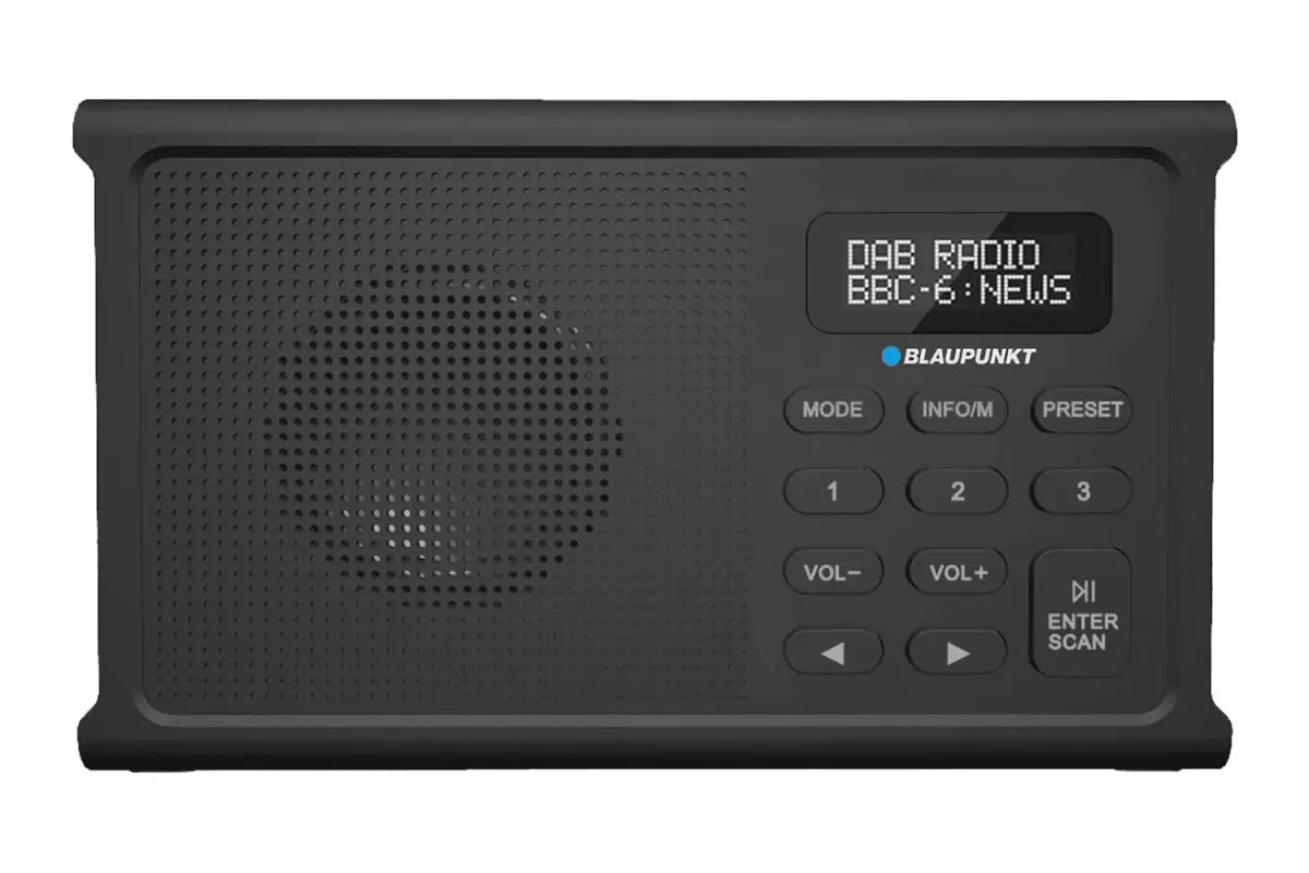 BLAUPUNKT DR3BK tabletop radio — DAB+/AM/FM Photo 2
